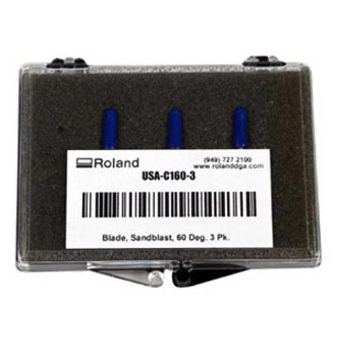 60 Degree / .10 Offset Blades for Thick Materials - Pack of 3
