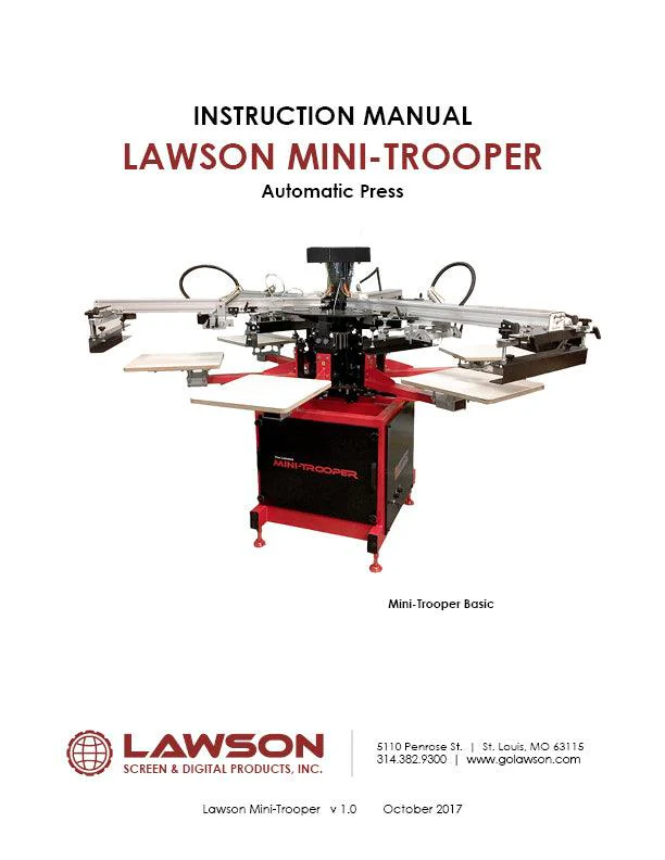 Automatic Printing Presses Service Manual - Image 3
