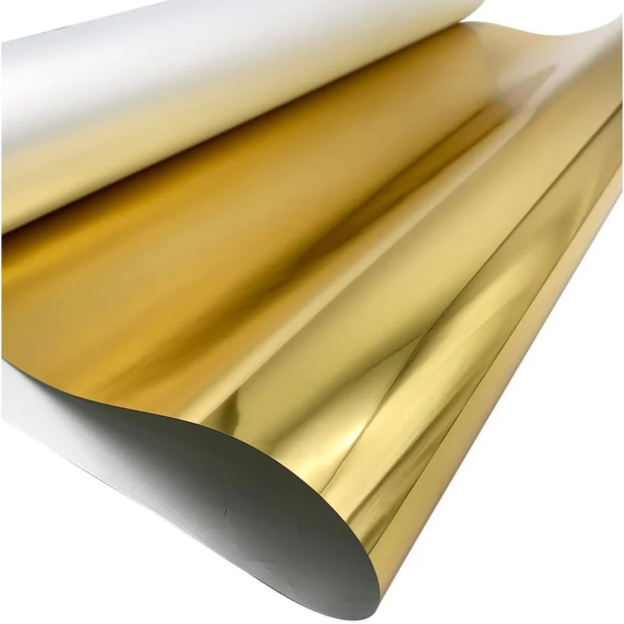 DTF Gold Foil Metallic Film Rolls