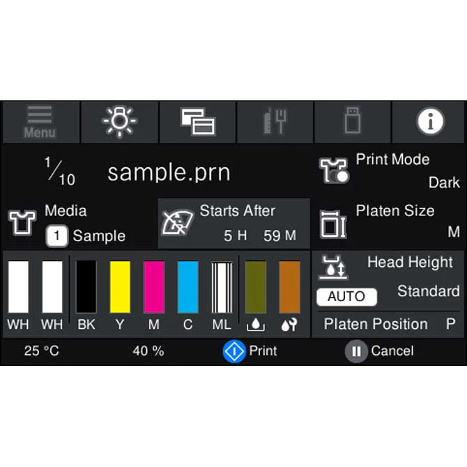 Epson SureColor F3070 DTG Production Edition Printer - Image 4