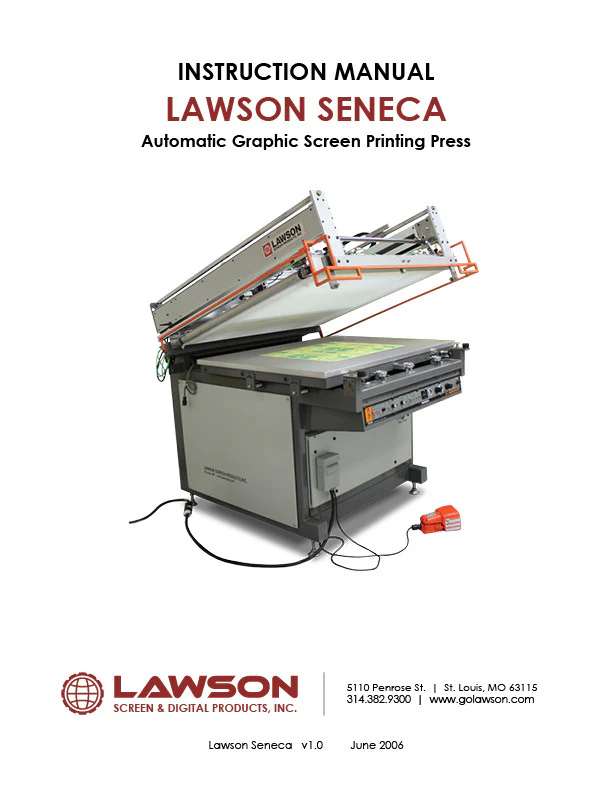 Graphic Press Service Manual - Image 4