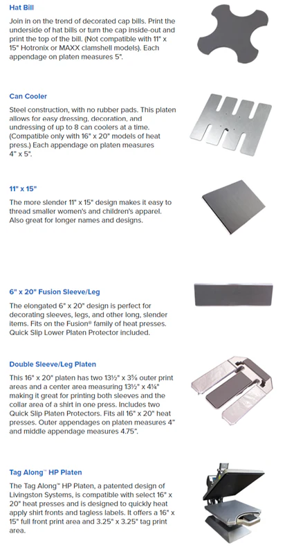 Hotronix® Heat Press Shirt Platens - Image 4