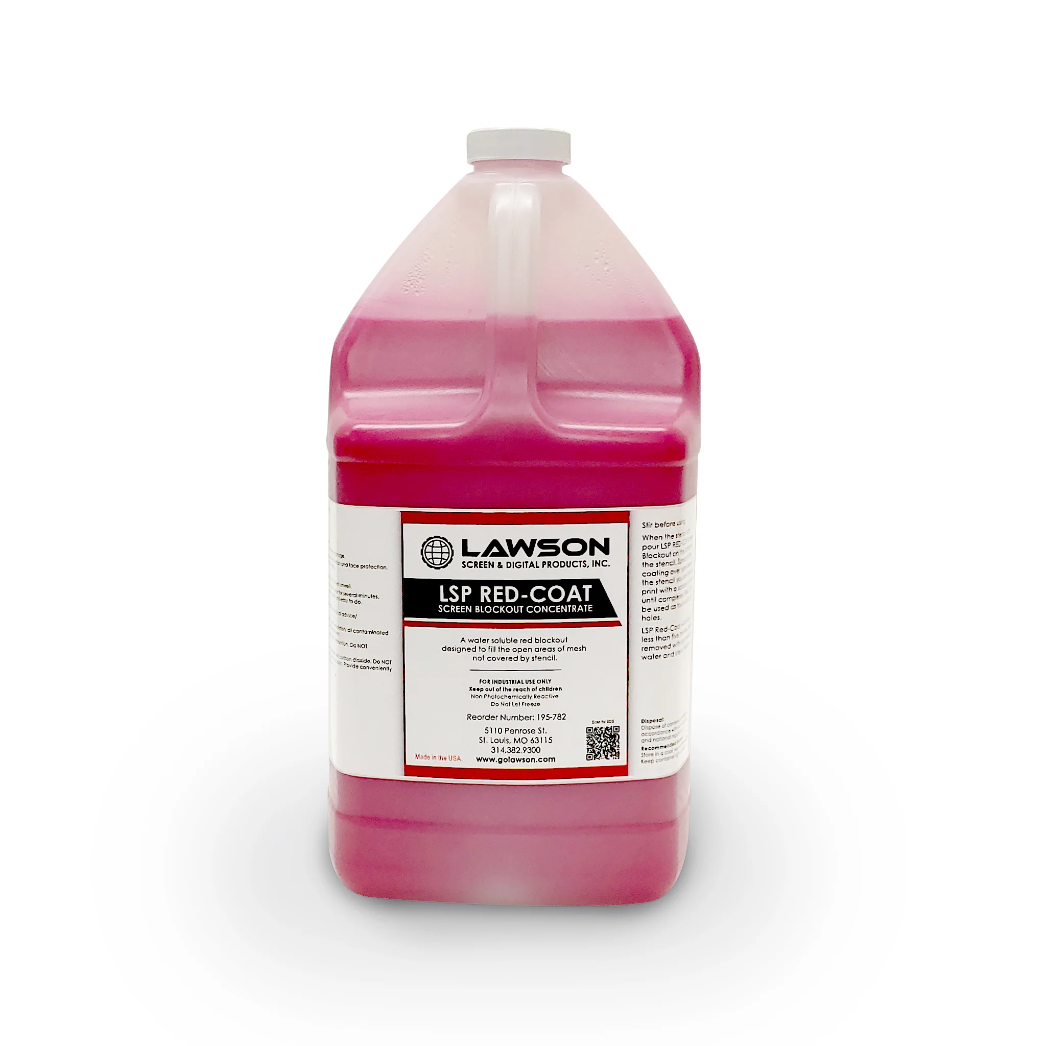 Lawson Red Coat Screen Mesh Blockout - Image 2