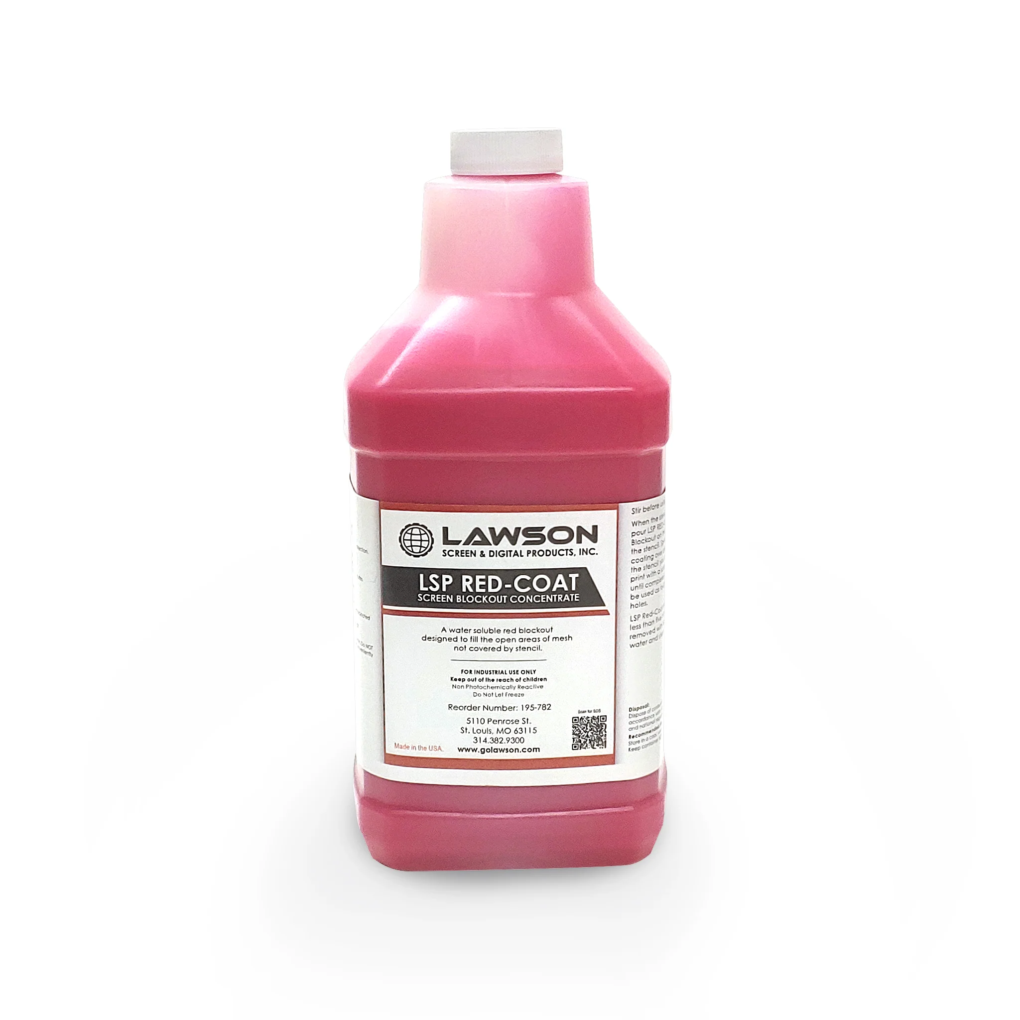 Lawson Red Coat Screen Mesh Blockout - Image 3