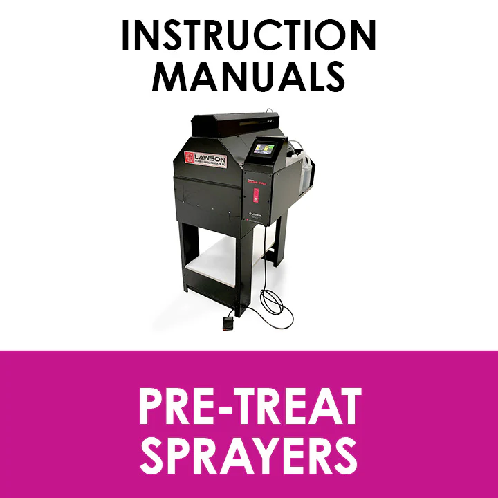 Pre-Treat Sprayer Service Manuals