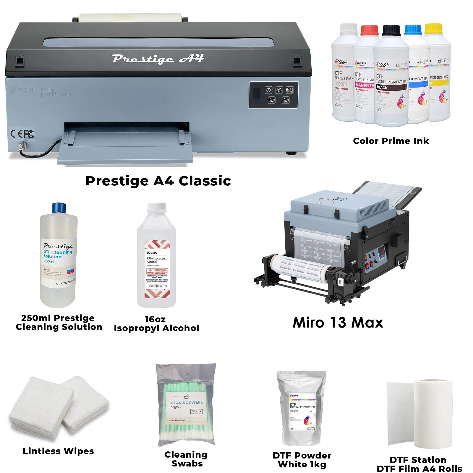 Prestige A4 DTF Shaker Bundle