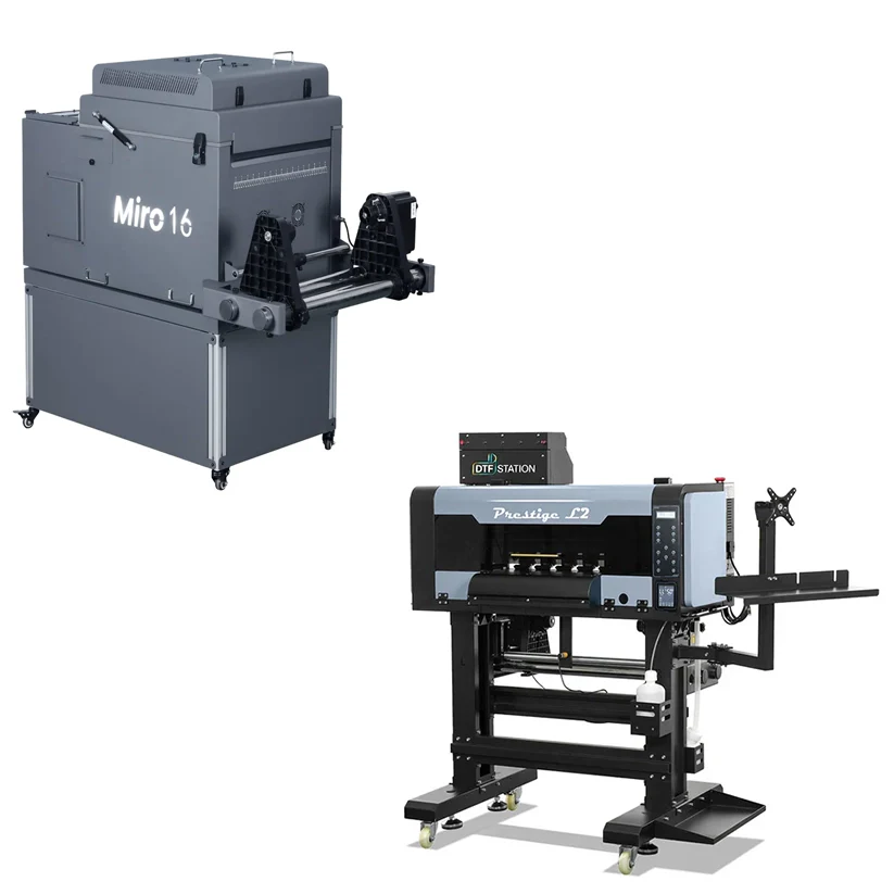 Prestige L2 DTF Printer with Miro 16 Powder Applicator Bundle (On-Site Training)