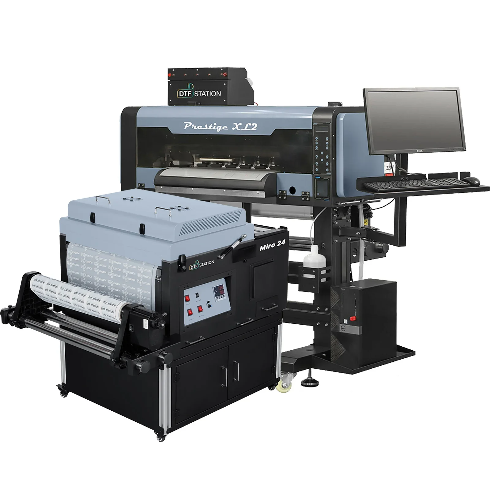 Prestige XL2 24" DTF Printer with Miro 24 Shaker Bundle