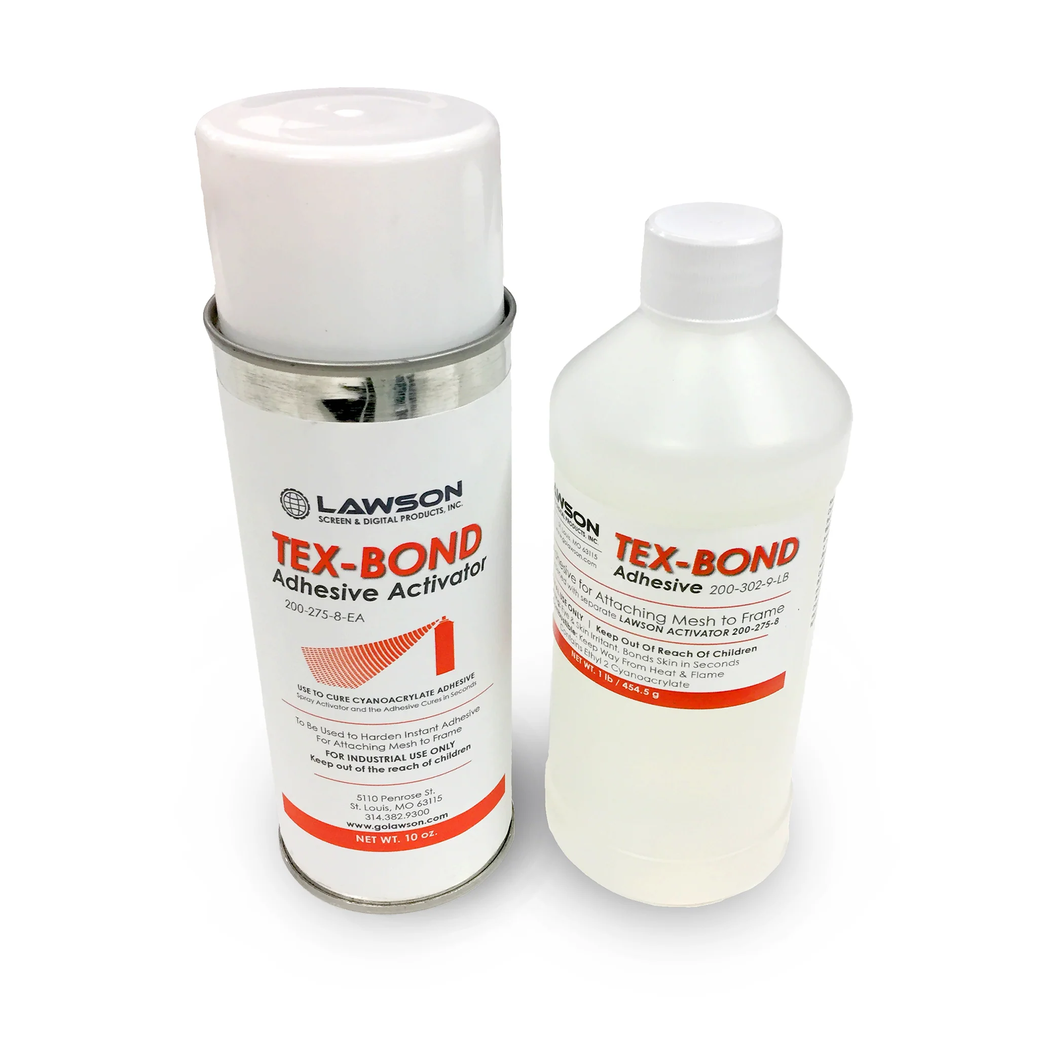 Tex-Bond Adhesive & Activator for Mesh Frames - Image 3