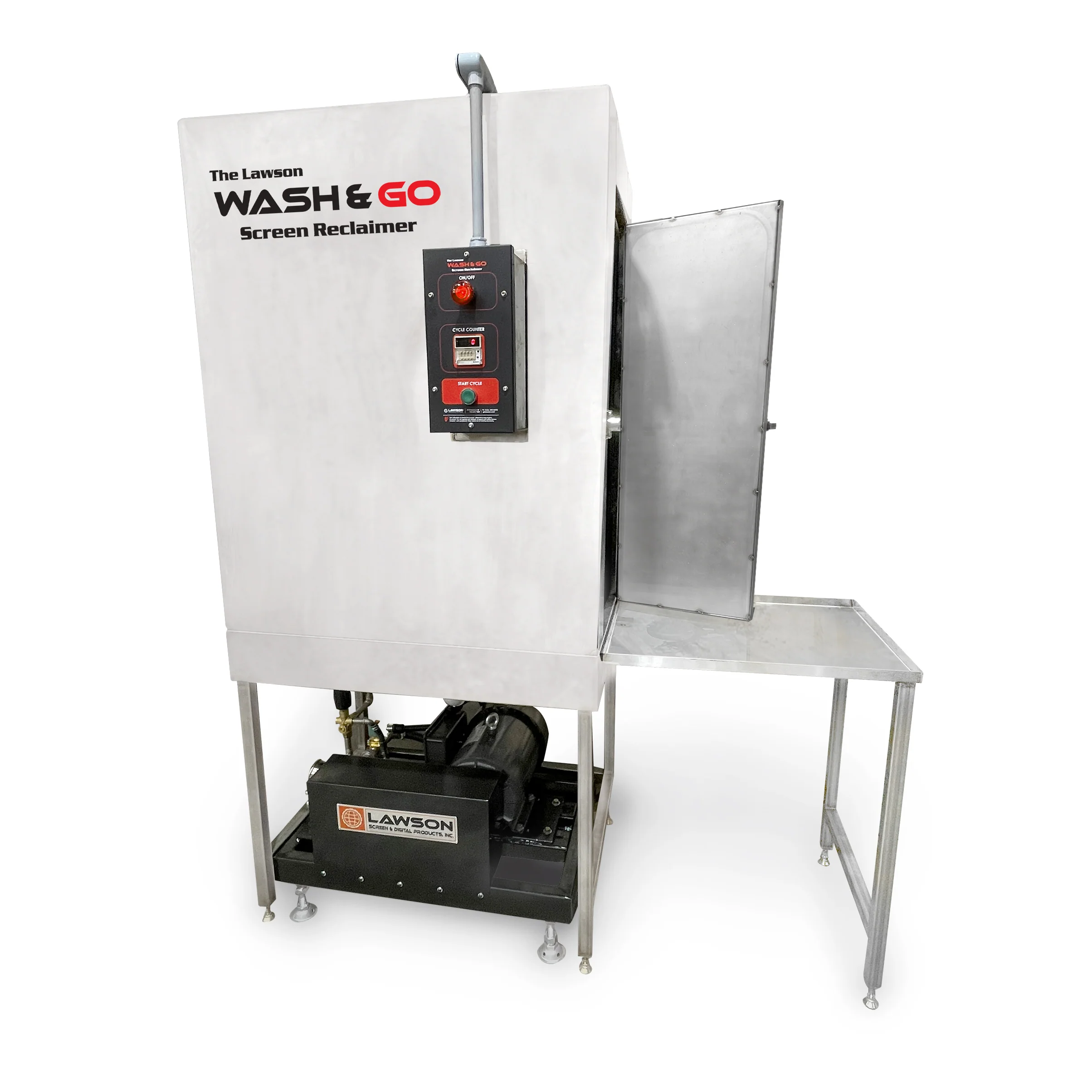 Lawson's Automated Wash & Go Screen Reclaimer