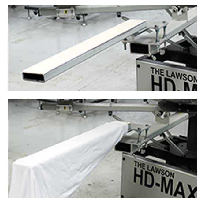 Lawson Long Sleeve Platen for Precise Screen Printing