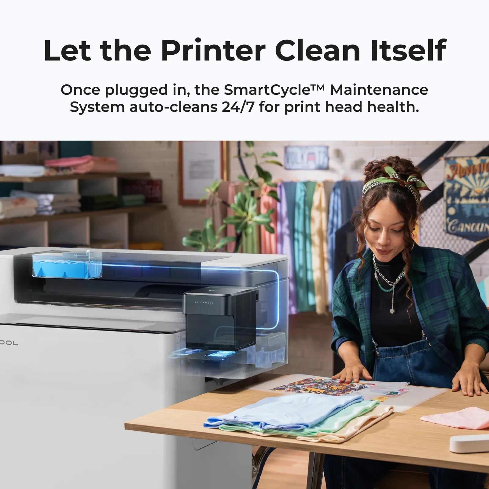 xTool DTF Apparel Printer - Image 4