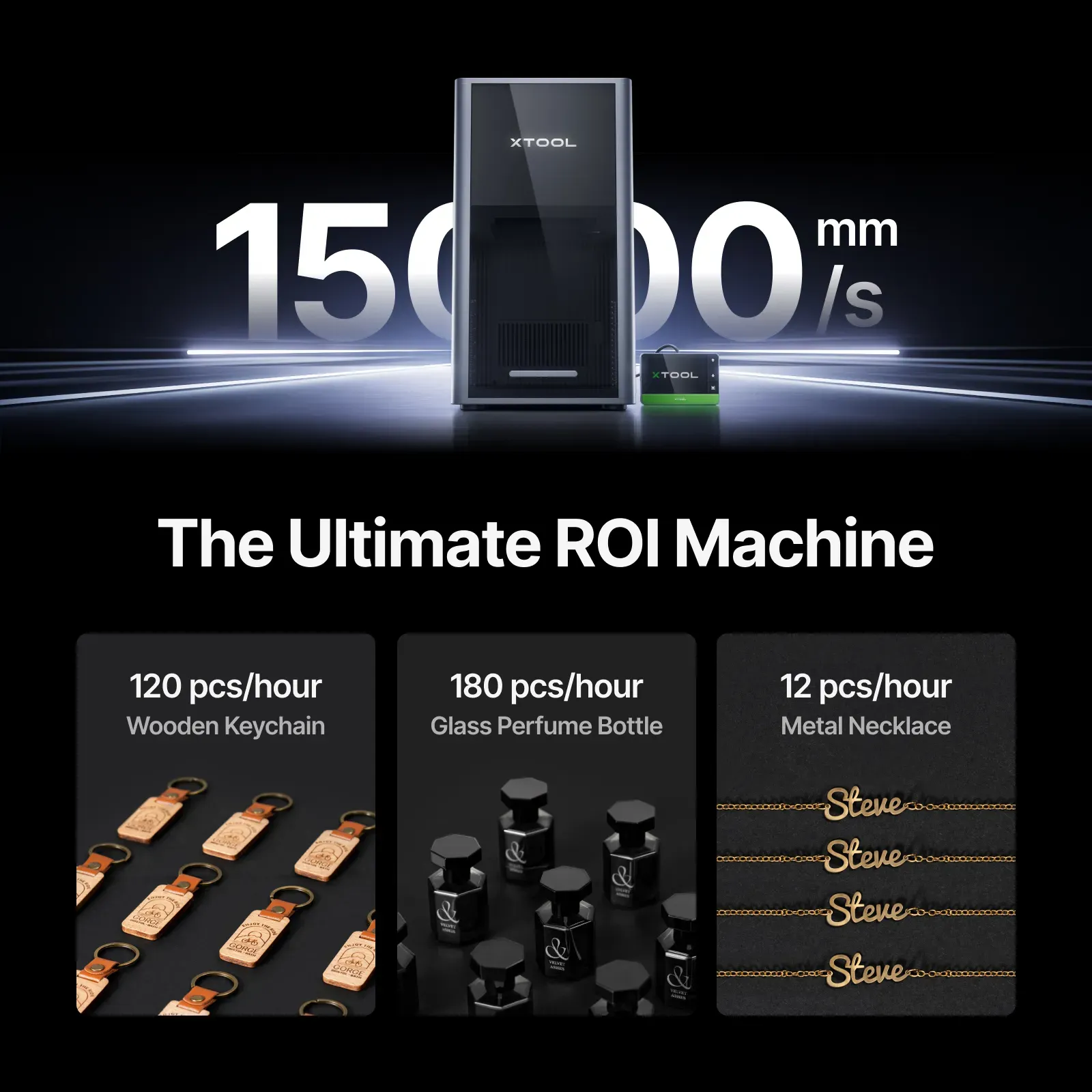 xTool F2 Ultra 60W MOPA & 40W Diode Dual Laser Engraver - Image 7