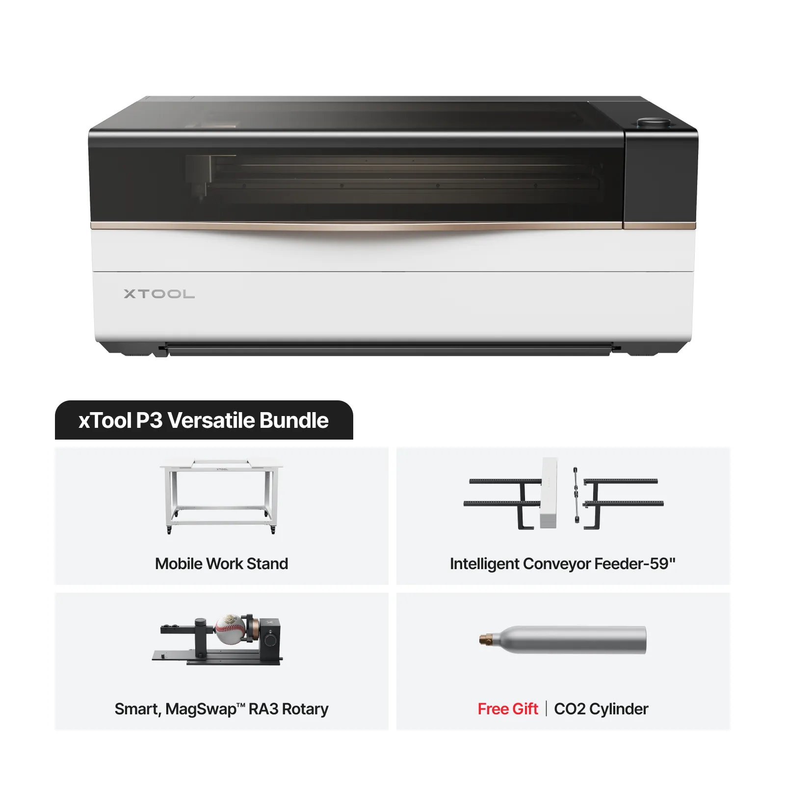 xTool P3 Desktop CO2 Laser Cutter - Image 5